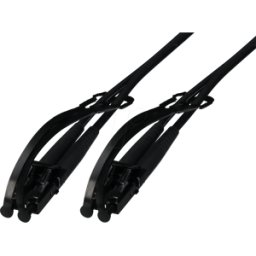 TTL NETWORK TTL 610555D-10M - Cable de fibra óptica, LC dúplex, OM4, acero-refor