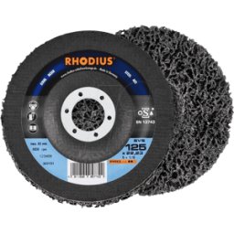 RHODIUS TS SVS-125 - Disco de vellón abrasivo, acero, 125 mm