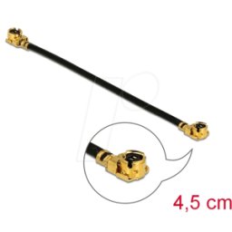 DELOCK 12605 - Cable de antena RF conector macho MHF® I a conector macho MHF® I