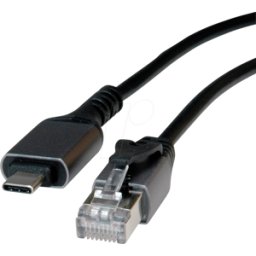VALUE 12991167 - Adaptador de red, cable, USB tipo C, Gigabit Ethernet, 2 m.