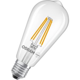 LEDVANCE GMBH LDV 854468179 - Lámpara LED Star Edison E27, 5,9 W, 806 lm, 2700 K, filam