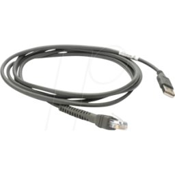 ZEBRA S07ZAR - Escáner de código de barras, cable, USB, recto, 2,