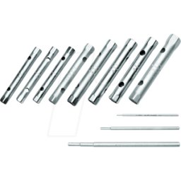 GEDORE WERKZEUG GEDO KD 26 R-120 - Juego de llaves de doble tubo 12 piezas de 6-32 mm