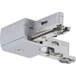 PAULMANN PLM 97648 - Conector URAIL pieza en L, 62x62 mm, máx. 1.000 W, cromo