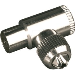FREI KBWA 1 - IEC, acoplamiento coaxial, conector hembra de antena, acodado, m