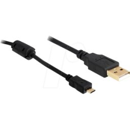 DELOCK 82299 - Delock USB 2.0 Cable Tipo-A macho > USB 2.0 Micro-B macho de 1 m