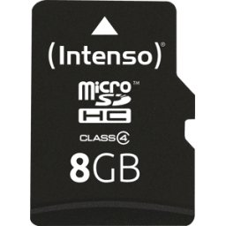INTENSO MSDHC8G - Tarjeta de memoria MicroSDHC 8GB, Intenso