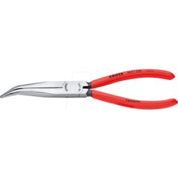 KNIPEX KN 38 21 200 - Alicates y pinzas de mecánico, 40° curvados, 200 mm