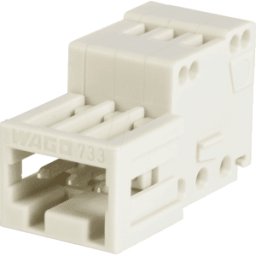 WAGO 733-203 - Conector macho CAGE-CLAMP, Micro, RM 2,5, 3 vías
