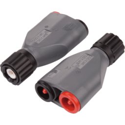 ELECTRO PJP BNC 7044-IEC - Adaptador, conector BNC a conector de seguridad de 4 mm, aislado