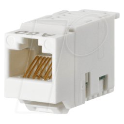 METZ CONNECT BTR 130A10-I-B1 - UTP módulo 8(8) Cat.6 blanco perla