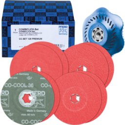 PFERD TOOLS PFERD 42098002 - COMBICLICK-SET, Ø125mm, PREMIUM