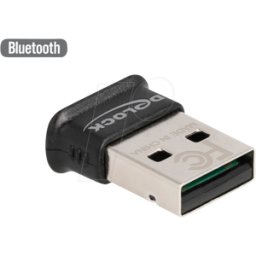 DELOCK 61024 - Dongle Micro USB Bluetooth 5.0, Clase 1