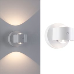 PAULMANN PLM 71291 - Lámpara de pared inalámbrica Zorik, 2,2 W, 2700 K, regulable, IP