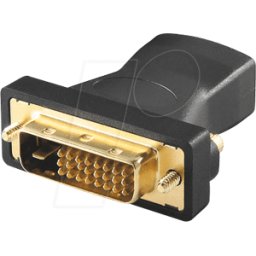 GOOD CONNECTIONS GC HDMI-DVIG - Adaptador, toma HDMI a conector DVI, chapado en oro