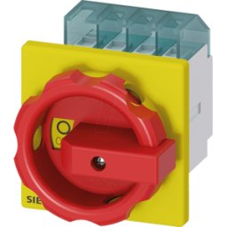 SIEMENS 3LD2 BG1 7,5KW - Seccionador en carga SENTRON 3LD, rojo/amarillo
