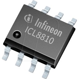 INFINEON ICL8810XUMA1 - Solo flyback controlador led, 150KHZ, modo de ráfaga, SO-