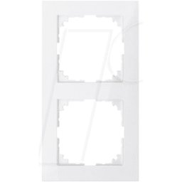 MERTEN EL MPU 4020-3619 - M-PURE, marco, doble, blanco polar, brillante