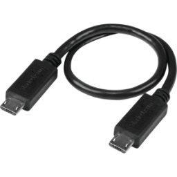 STARTECH.COM ST UUUSBOTG8IN - Cable USB 2,0 USB Micro-B a USB Micro-B, OTG, 0,2 m..
