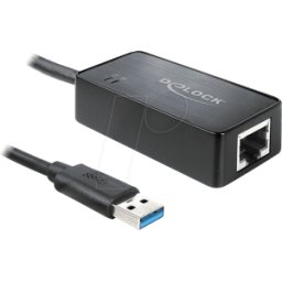 DELOCK 62121 - Tarjeta de red, USB 3.0, Gigabit Ethernet, 1 RJ45