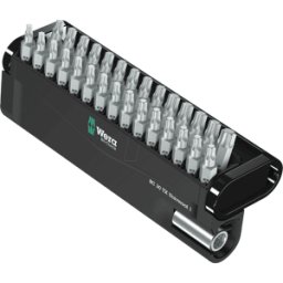 WERA 05057908001 - Bit Set Bit-Check 30, 30 piezas TORX (TX)