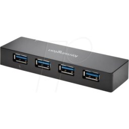 KENSINGTON KENS K39122EU - Concentrador USB 3,0 de 4 puertos, con deport rápido