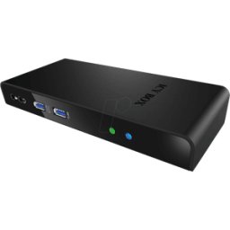 ICYBOX ICY IB-DK2241AC - Estación de acoplamiento/puerto replicador, USB 3,0, orde