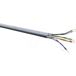ROLINE 21150119 - Cat.5e Cable de red, FTP, gris, 100 m..