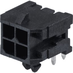 MOLEX 430450400 - Conector macho Molex - Micro-Fit - 2 x 2 polos - macho