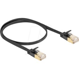 DELOCK 80344 - Cable de red RJ45 Cat.6A U/FTP 0,5 m