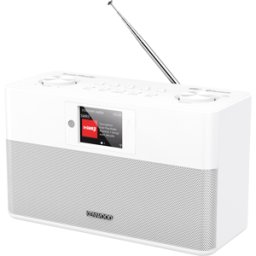 KENWOOD KW CR-ST100S-W - Radio por Internet, DAB+, FM, pantalla TFT, Bluetooth
