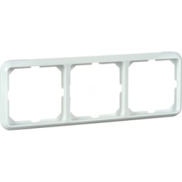 ELSO 204304 - Marco, 3 pliegues, MODA Duro, blanco puro