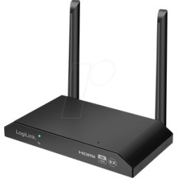 LOGILINK H0103AR - Receptor KVM inalámbrico, HDMI, USB, 150 m.