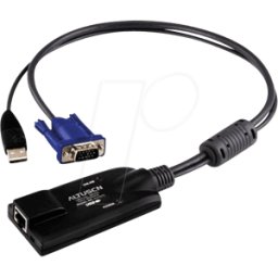 ATEN KA7570 - Cable adaptador VGA a KVM (Cat. 5e/6) USB