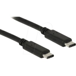 DELOCK 83672 - Cable Delock USB 2.0 tipo C para tipo C 0,5 m 3 A