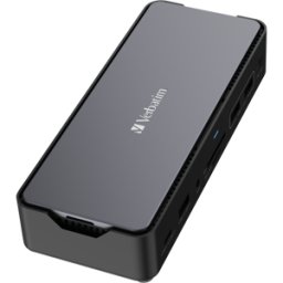 VERBATIM 32174 - Estación de acoplamiento, USB-C, 17 puertos, ranura SSD