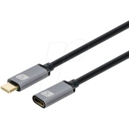 TECHLY MUSB322-CMF-010 - Cable USB 3.1, conector C > conector C, 1,0 m