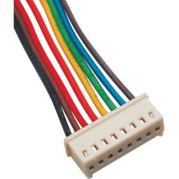 BKL PS 25/3O W - PS top, 3 pines, con cable 25cm, blanco
