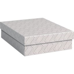 VON LEITZ VONL 61560001 - Cajas de Archivo, Reciclado, Gr. S, 3 piezas, blanco/gris