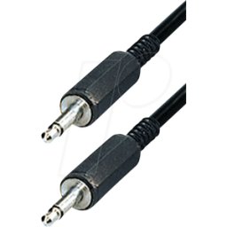 MAXTRACK MATR A74L - Cable de audio, enchufe mono jack de 3,5 mm, 3,0 m.