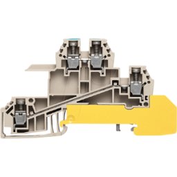 WEIDMÜLLER WDL 2.5 SNLPE - Terminal en serie de distribuidor Klippon® Connect, serie W beig