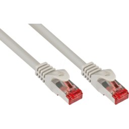 GOOD CONNECTIONS GC 8060-300 - Cable de interconexiones Cat.6, S/FTP PiMF, 250 MHz, gris, 30 m