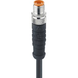 LUTRONIC LUT 0810 0 2 - Cable de sensor, M8, 4 polos, macho > extremo abierto, 2 m