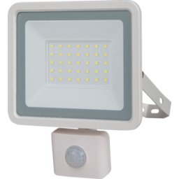 REV RITTER REV 2707616010 - Proyector LED, 30 W, 2550 lm, 6500 K, IP44, Sensor, blanco