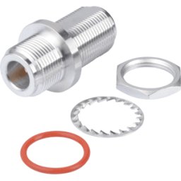 RADIALL R 161 730 - N-adaptador, hembra a hembra, montaje de un solo agujero