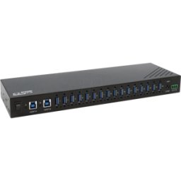 EXSYS 11236HMS - USB 3,2 Gen 1 Hub de 16 puertos, 15kV ESD
