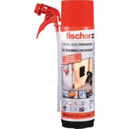 FISCHER BEFESTIGUNGSSYSTEME FD 053081 - Espuma de montaje rápido de 2 componentes PU 400 Premium,