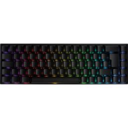 DELTACO GAMING DTG GAM-100 - Teclado para juegos, Bluetooth, mini, RGB, negro, ES