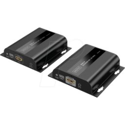 DIGITUS DIGI 55351 - Conjunto de extensores HDMI, 4K 60Hz, 120 m.