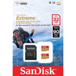 SDSQXAF032GGN6AT - Tarjeta de memoria microSDHC 2 de 32 GB, SanDisk Extreme ActionS